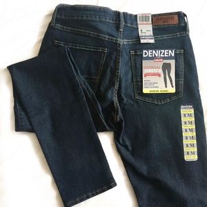 Levi’s Denizen Dark Wash Stretchy Skinny Jeans